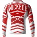 Рашгард Wicked One Stern red - white